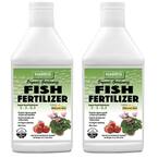 64 oz. Organic Gardening Liquid Fish Fertilizer and Plant Food (2-Pack)
