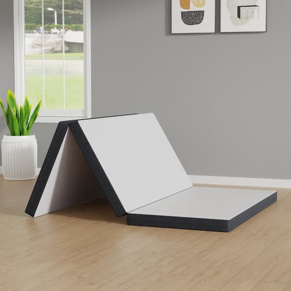 Furniture of America Bexa Queen Medium Firm Memory Foam Topper 3 in Folding Mattress