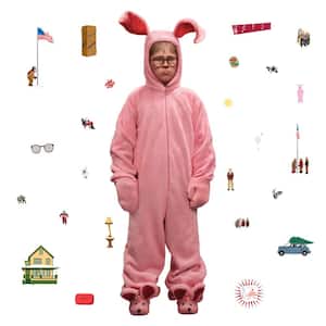 A Christmas Story Ralphie Bunny Suit Removable Pink Giant Wall Decal