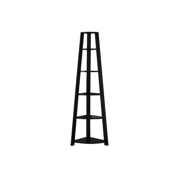 Unbranded Black Corner Etagere