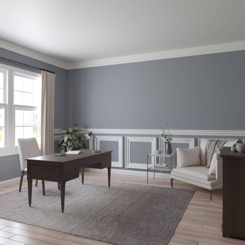 4.5 in. Primed Gray Polyurethane Panel Moulding