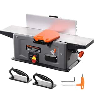 Spiral Benchtop Jointer 6 in. 1.5HP 10000 RPM Bench Top Wood Jointer with 14-Blade Spiral Cutterhead for All Wood Types