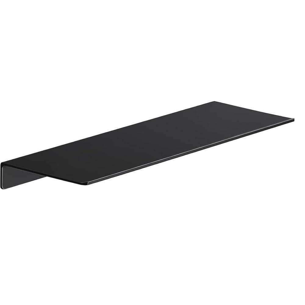 15.75 in. W x 4.92 in. D Black Floating Shelves for Wall Decor 1-Decorative