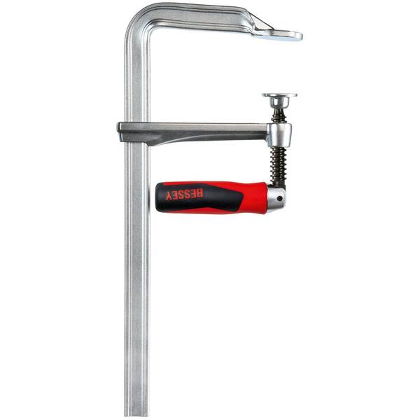 BESSEY 20 in. Capacity All-Steel Pivoting Handle Bar Clamp and 4-3