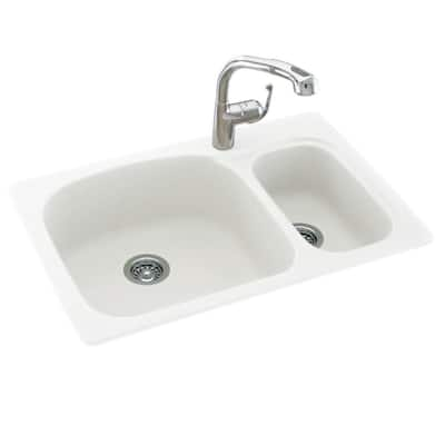 70 30 Undermount Kitchen Sinks Kitchen Sinks The Home Depot