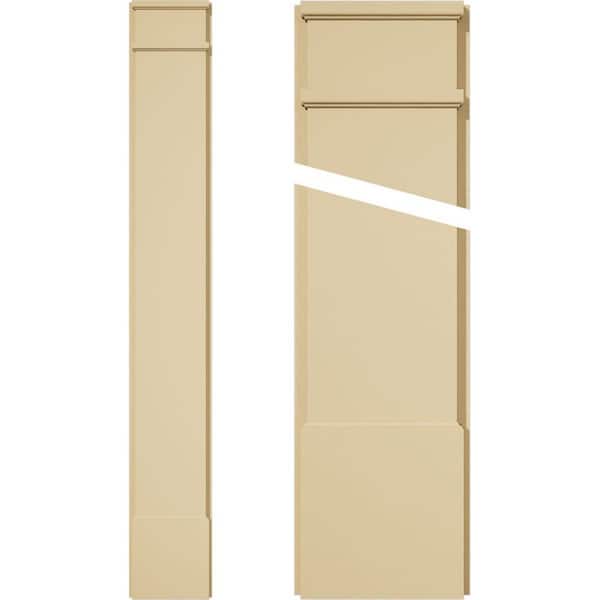 Ekena Millwork 2 in. D x 10 in. W x 72 in. L Primed Polyurethane Pilaster 1- Pack