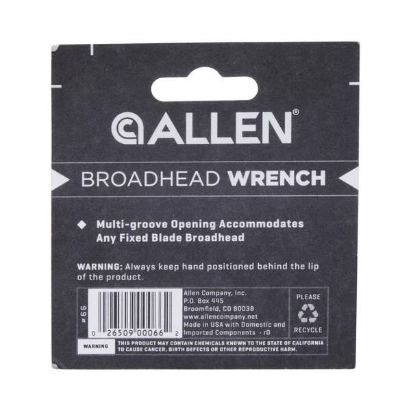 Allen Company K'netix™ MV² Broadhead Wrench and