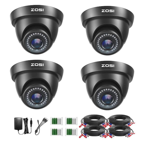 Wired 1080p Home Security Camera Compatible for All TVI DVRs, For Outdoor and Indoor