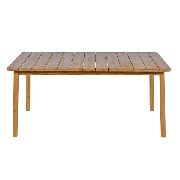 acaciaです Acacia Wood 67 in.L Outdoor Dining Table H-N775P235144T - The Home