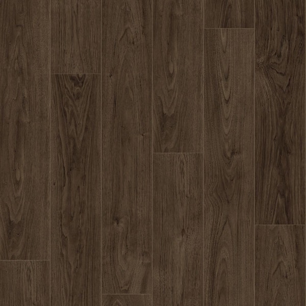 Cypress Creek Walnut 14mm T x 8 in. W Waterproof Laminate Wood Flooring (13.28 sq. ft. /case)