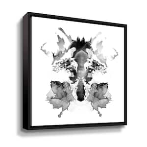 'Rorscach' by Robert Farkas Framed Canvas Wall Art