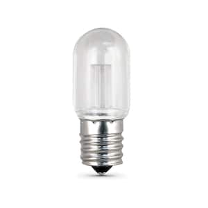 15-Watt Equivalent T7 Clear Glass Intermediate E17 Base Appliance LED Light Bulb, Warm White 3000K