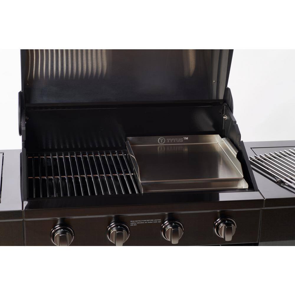 TYTUS 16'' x 14'' Silver Stainless Steel Griddle