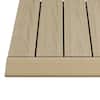 フライトットnew ポンプなし NewTechWood 1/6 ft. x 1 ft. Quick Deck Composite Deck Tile