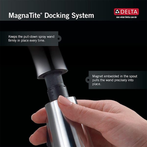 Delta Mateo Single-Handle Prep Pull-Down Sprayer Bar/Prep Faucet 