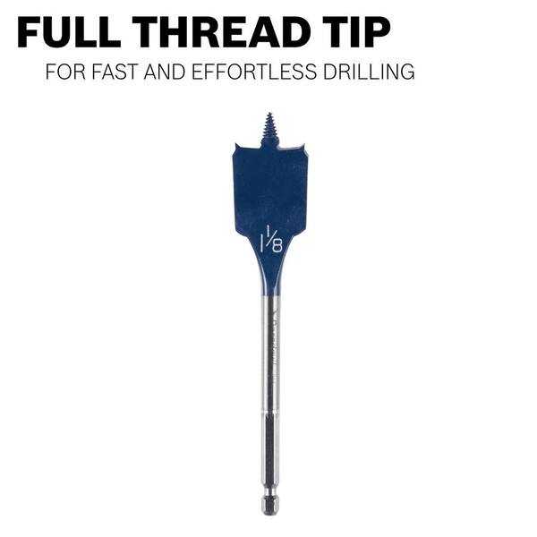 Bosch - Daredevil High Speed Steel Spade Bit Set with Pouch (18-Piece)