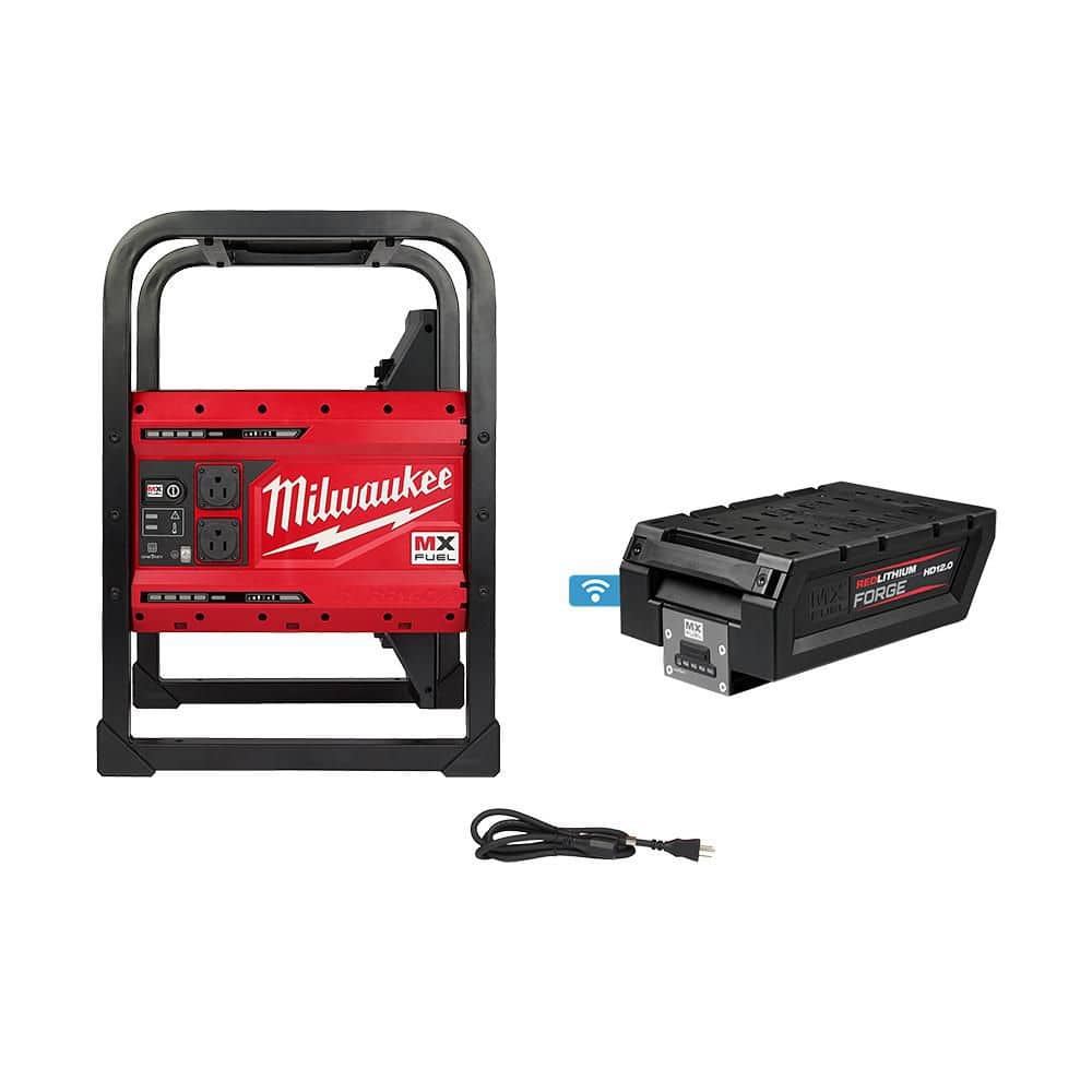 MX FUEL 3600-Watt/1800-Watt Lithium-Ion Battery Powered Push Start Portable Power Station Battery Generator w FORGE 12.0 price history on PriceWatchPro