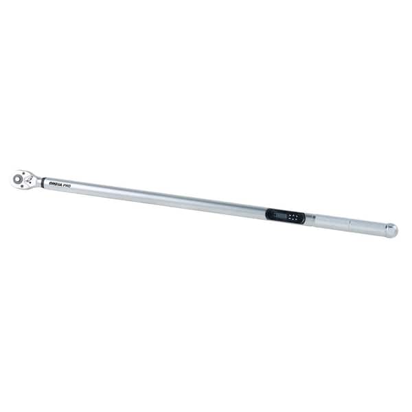 Omega 3/4 in. Drive Torque Wrench Reversible Ratcheting with 74 ft./lbs. to  737 ft./lbs. Blow Molded Case 83031 The Home Depot