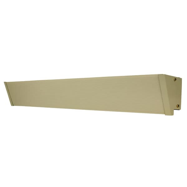 47 in. 240-Volt 600-Watt Cove Heater in Almond