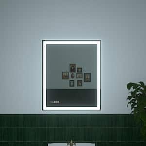 Swarm 30 in. W x 36 in. H Rectangular Frameless LED Wall Bathroom Vanity Mirror