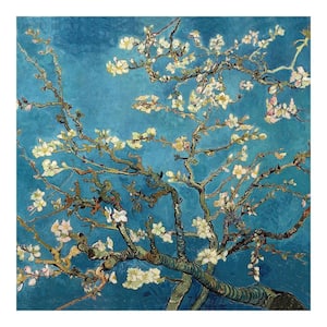27.5 in. x 27.5 in. "Almond Blossoms by Van Gogh " Wall Art
