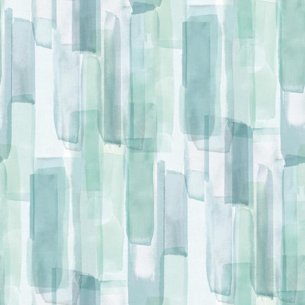 Mr. Kate 28.29 sq. ft. Watercolor Glass Peel and Stick Wallpaper