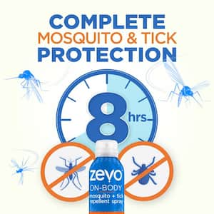 On-Body 6 oz. Mosquito & Tick Insect Repellant Aerosol Spray Plus 5.9 oz. Mosquito & Tick Insect Repellent Spray Bundle