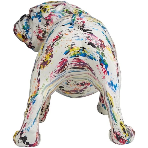 Novogratz Multi Colored Resin Elephant Sculpture 043522 - The Home Depot