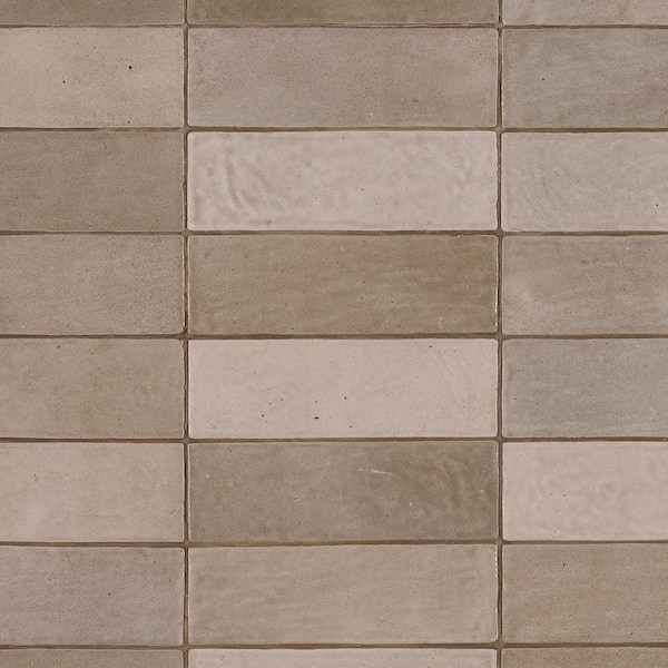 Ivy Hill Tile Kingston Taupe 2.55 in. x 7.87 in. Glazed Ceramic Wall Tile (5.38 sq. ft./Case)