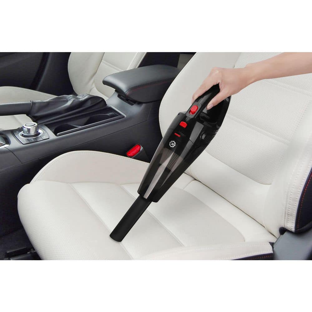 Black Cordless Handheld Vacuum with Washable HEPA Filter