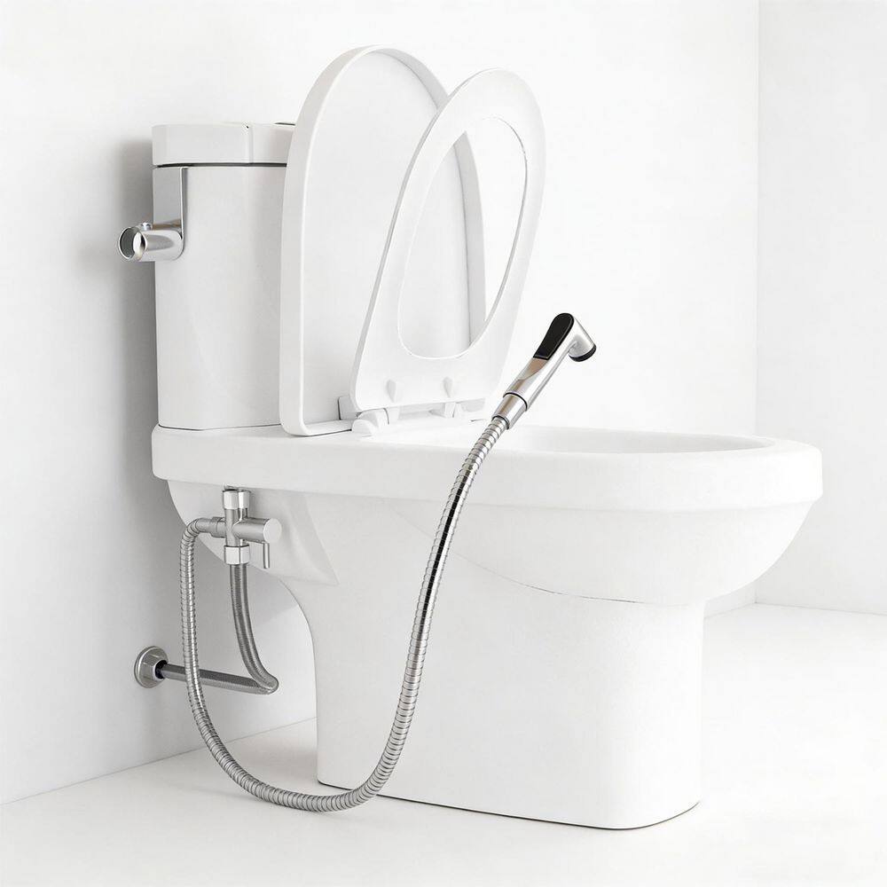 Handheld Toilet Bidet Faucet Sprayer Bidet Attachment with Metal Hose Mounting Kit Included price history on PriceWatchPro