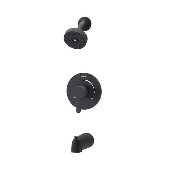 Solarity HydroMersion Single Handle Tub and Shower Faucet Trim Kit (Valve Not Included)