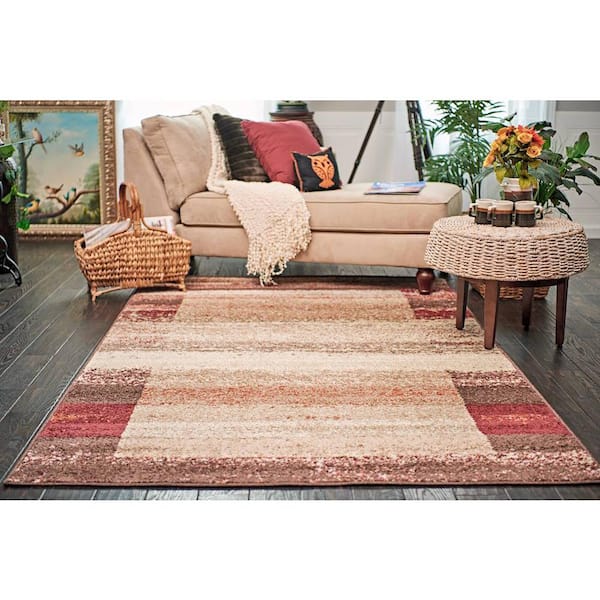 Autumn Maple Beige 8' 0 x 8' 0 Round Rug