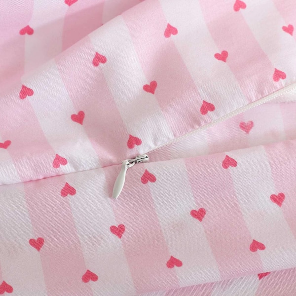 Laura Ashley Hoe - Set copripiuino king size, reversibile, in cotone