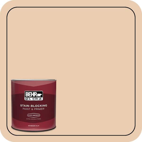 BEHR ULTRA 1 qt. #270E-2 Sandpoint Extra Durable Flat Interior Paint & Primer