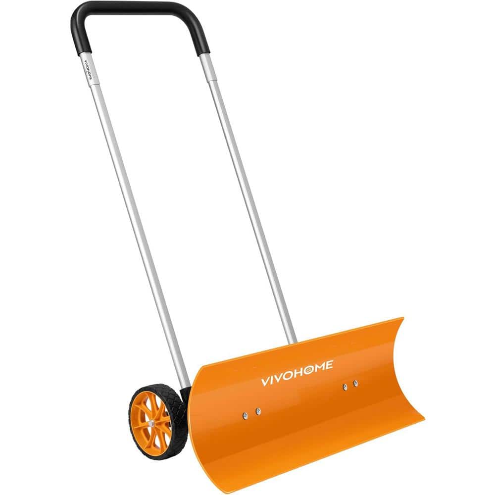 VIVOHOME 48 in. Adjustable Plastic Handle BiDirection Plastic Snow