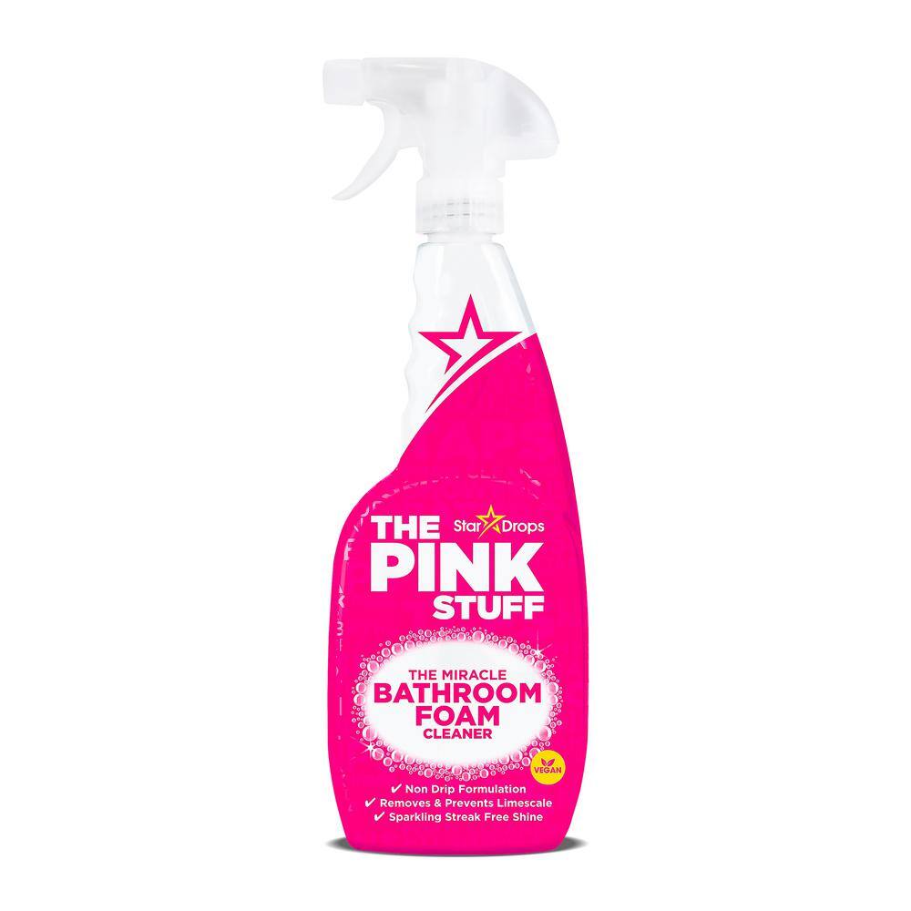 THE PINK STUFF Miracle 750 ml Bathroom Foam Cleaner 100547425 The