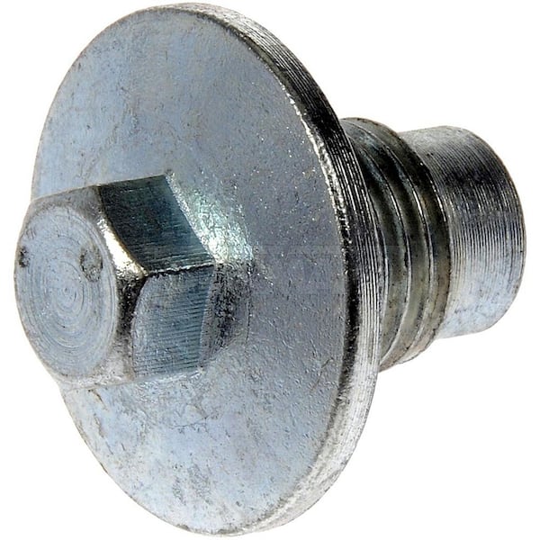 Autograde Pilot Point Drain Plug, M14-1.50 Thread, 10mm Head