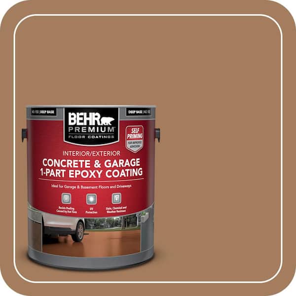 BEHR PREMIUM 1 gal. #N210-5 Caffeine Self-Priming 1-Part Epoxy