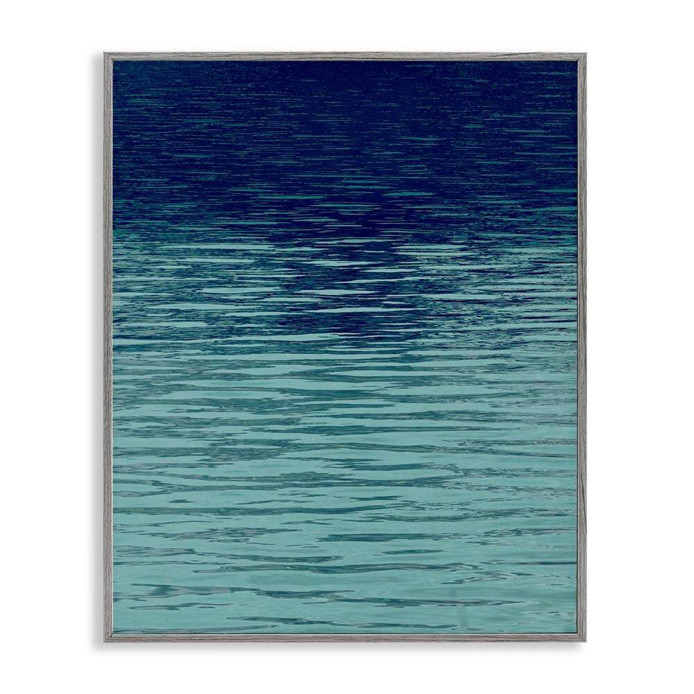 Shadow on Sea Ripples by Maggie Olsen Gray Framed Nature Giclee Art Print 14 in. x 11 in. price history on PriceWatchPro
