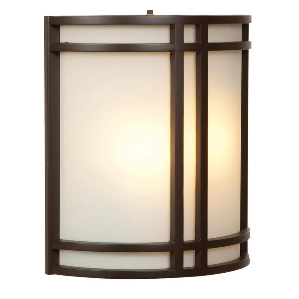 Artemis Bronze Dimmable LED Outdoor Wall Sconce