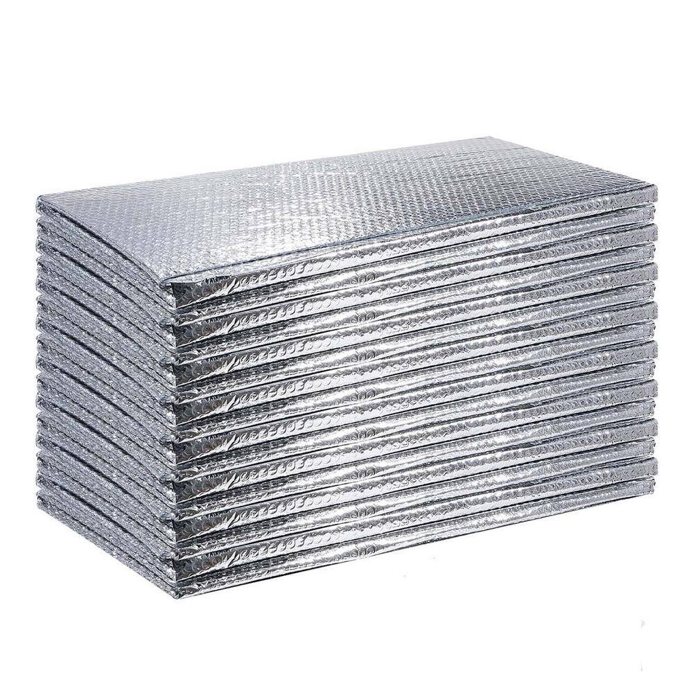 24 in. x 4 ft. Garage Door Bubble Aluminum Foil Reflective Insulation Kit Radiant Barrier (16 pack) price history on PriceWatchPro