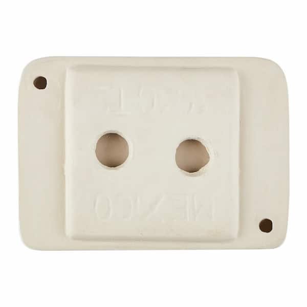 American Olean Bathroom Accessories White Composite Soap Dish in the Soap  Dishes department at