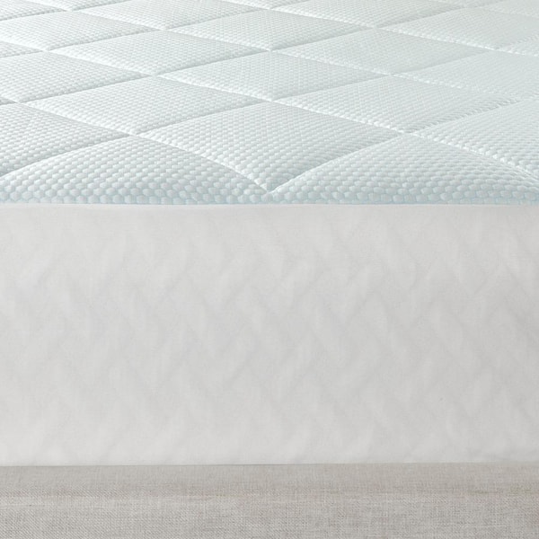 Home Decorators Collection Cooling White Quilted Queen Mattress