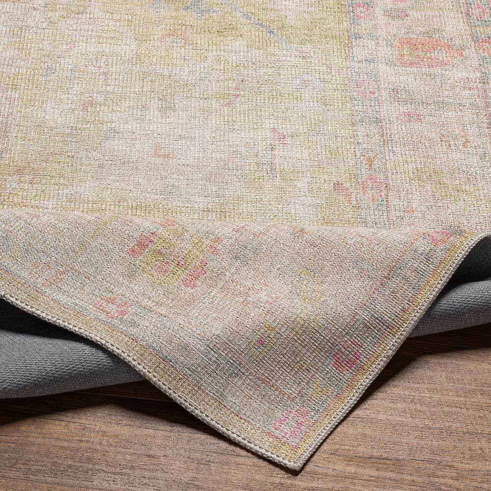 Annabelle Traditional Floral Washable Runner Rug - 2'7" x 10' - Multicolor Synthetic