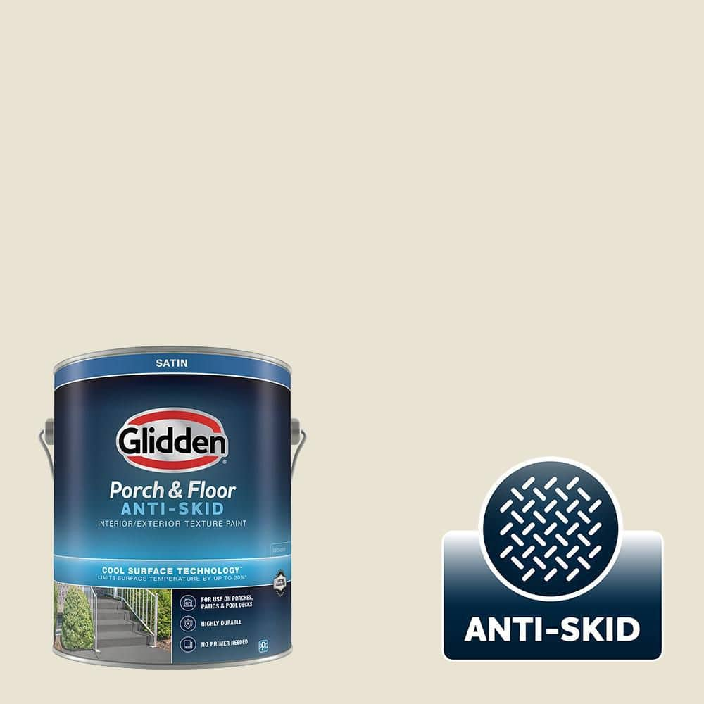 Glidden Porch And Floor 1 Gal Ppg1024 1 Off White Satin Interior