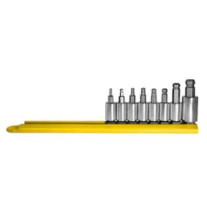 SAE Ball Hex Socket Bit Set (8-Piece)