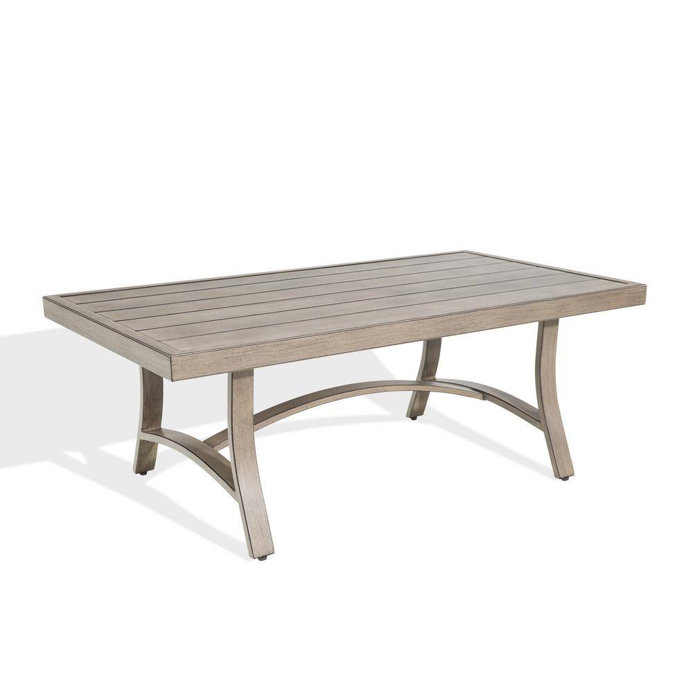 CHAMBER Rectangular Aluminum Outdoor Coffee Table
