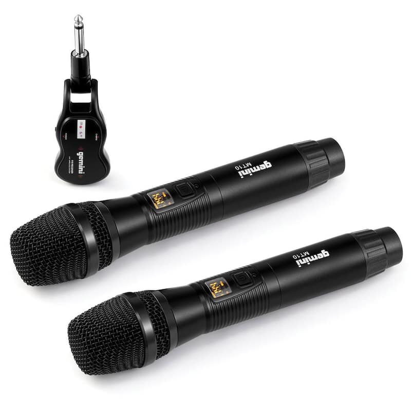 UHF Dual Wireless Microphone System