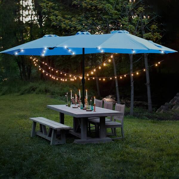 Angel Sar 15 x 9 ft. Large Double-Sided Rectangular Outdoor